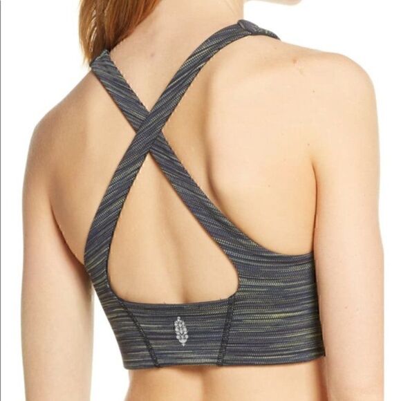 NEW Free People Strut Bra Black Combo Small - Picture 6 of 15